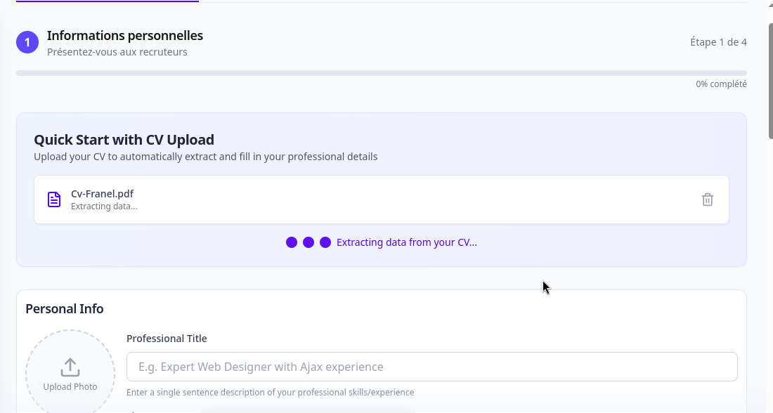 Automated CV Matching and Scoring System